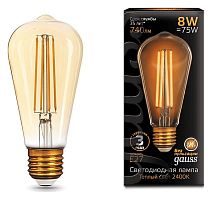 Лампа светодиодная Gauss Led Vintage Star E27 8Вт 2400K 157802008 в Нижнем Новгороде
