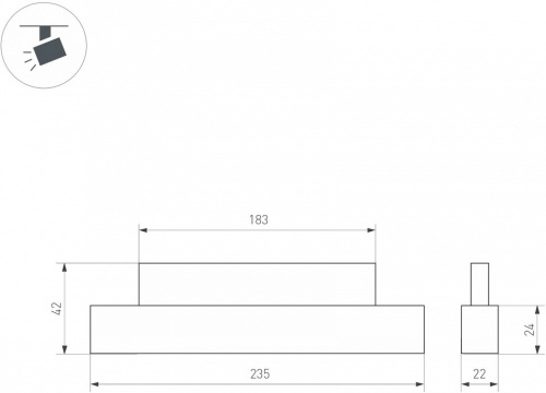 Накладной светильник Arlight MAG-ORIENT 051734 в Нижнем Новгороде фото 3