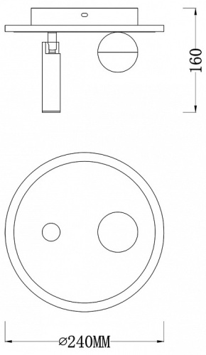 Накладной светильник Escada 20022LED 20022SMA/01LED SWH в Нижнем Новгороде фото 2