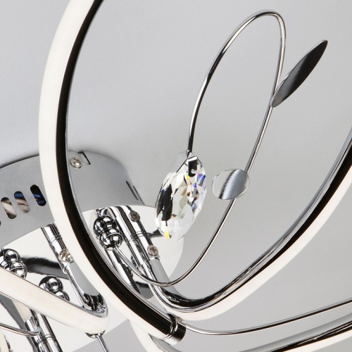 Потолочная люстра Eurosvet Venzel 90082/6 хром в Нижнем Новгороде фото 2