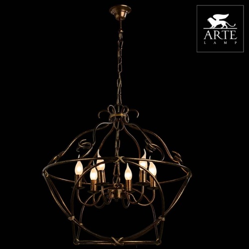 Подвесная люстра Arte Lamp Bellator A8960SP-6GA в Нижнем Новгороде фото 6