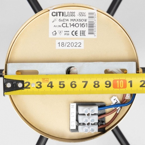 Люстра на штанге Citilux Бертон CL140161 в Куйбышеве фото 10