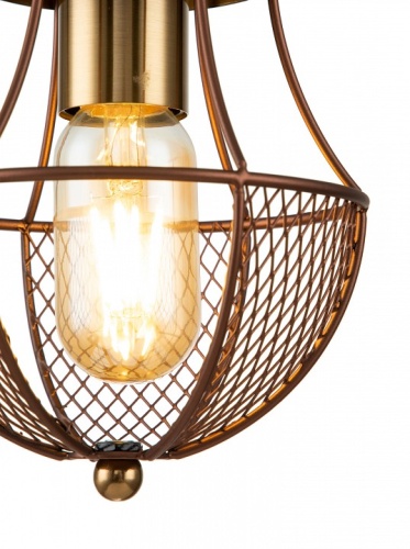 Подвесной светильник Indigo Pallo 10011/1P Gold в Нижнем Новгороде фото 3