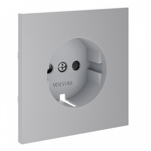 Накладка для розетки с заземлением и со шторками Voltum S70 VLS000716 в Нижнем Новгороде фото 6