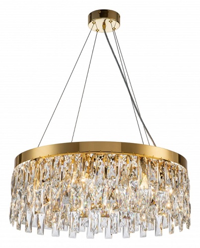 Подвесная люстра Indigo Anna 12029/8P Gold в Нижнем Новгороде фото 2