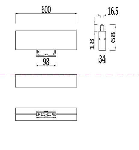 Накладной светильник Maytoni BASIS TR012-2-20W3K-W в Омске фото 2