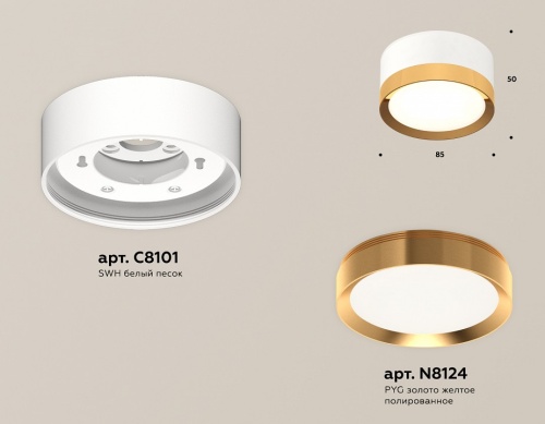 Накладной светильник Ambrella Light XS XS8101005 в Нижнем Новгороде фото 3
