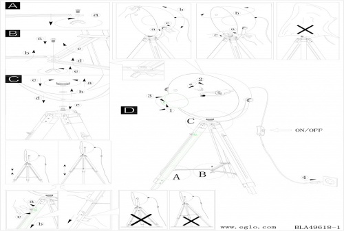 Торшер Eglo Covaleda 49618 в Нижнем Новгороде фото 3