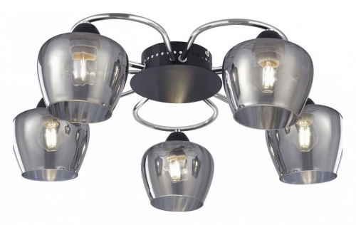 Потолочная люстра Arte Milano AMALFI-321508 321508/5 CR+BK в Нижнем Новгороде