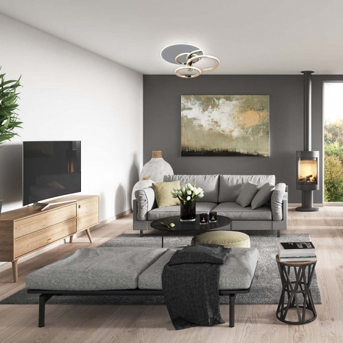 Светильник на штанге Escada Contour 10213/2LED BL Chrome в Нижнем Новгороде фото 3