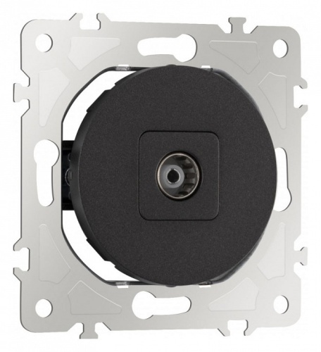 ТВ-розетка без рамки Arte Milano am-202 202.43-1.black в Нижнем Новгороде