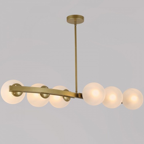 Люстра на штанге ILLUMICO IL0073 IL0073-6P-79 GD в Нижнем Новгороде фото 4