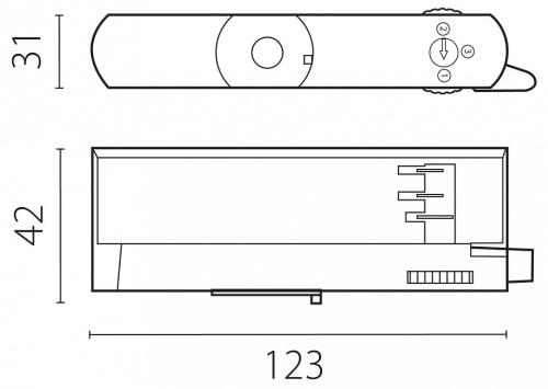 Переходник для трека Lightstar Quattro 594036 в Нижнем Новгороде фото 2