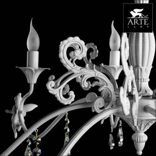 Подвесная люстра Arte Lamp Angelina A5349LM-8WH в Нижнем Новгороде фото 2