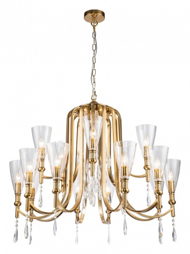 Подвесная люстра Favourite Lyra 2968-15P в Нижнем Новгороде фото 7