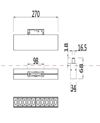 Накладной светильник Maytoni Points TR014-2-20W4K-W в Тольятти фото 2