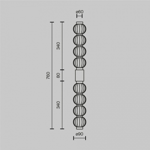 Бра Maytoni Amulet MOD555WL-L13G3K в Нижнем Новгороде фото 4