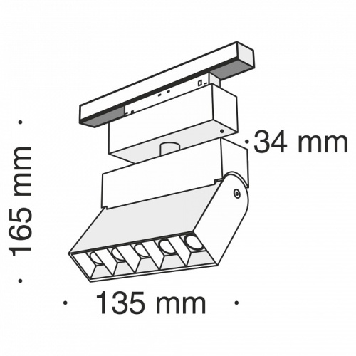 Светильник на штанге Maytoni Points TR015-2-10W3K-B в Ермолино фото 6