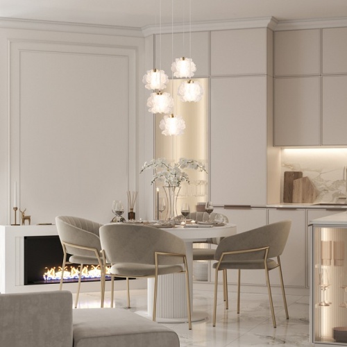 Подвесная люстра Freya Flower FR5579PL-L40BS в Нижнем Новгороде фото 3