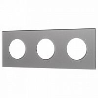 Рамка на 3 поста Arlight GLARE 043840 в Нижнем Новгороде