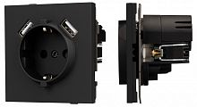 Розетка с заземлением и 2хUSB type A, без рамки Arlight SCT-TENDO 054603 в Нижнем Новгороде