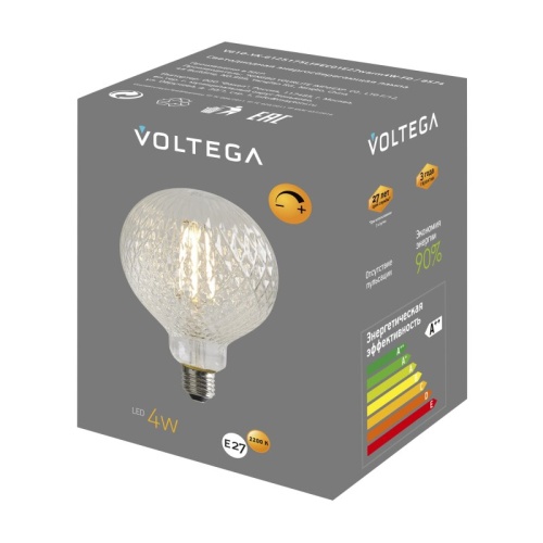 Лампа светодиодная Voltega 271 E27 4Вт 2200K 8574 в Нижнем Новгороде фото 3