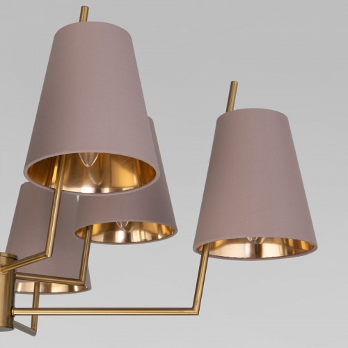 Люстра на штанге Eurosvet Topanga 60173/8 латунь в Нижнем Новгороде фото 3