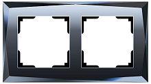 Рамка на 2 поста Werkel Diamant (черный) W0021208 в Нижнем Новгороде