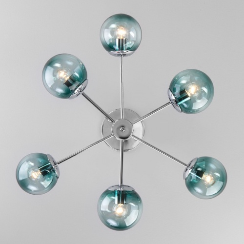 Люстра на штанге Eurosvet Ascot 30166/6 хром в Нижнем Новгороде фото 2