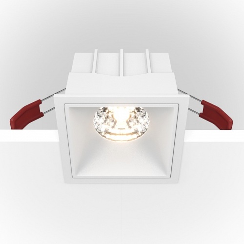 Встраиваемый светильник Maytoni Alfa DL043-01-15W4K-D-SQ-W в Боре фото 6