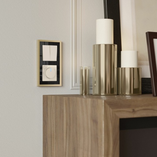 Терморегулятор электромеханический для теплого пола Werkel айвори матовый W1151162 в Нижнем Новгороде фото 2