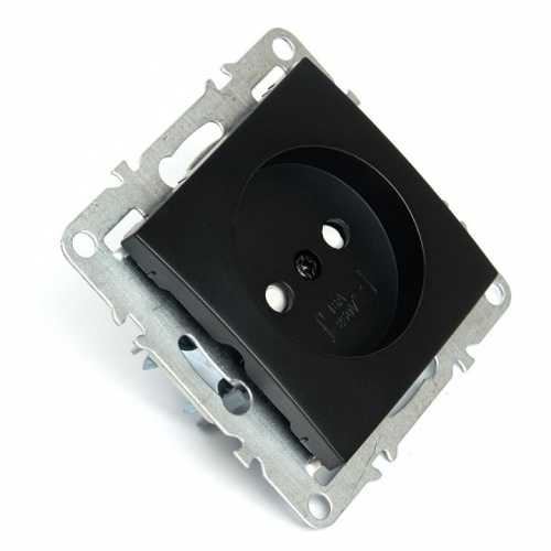 Розетка без заземления и со шторкой, без рамки Stekker Эрна 49153 в Нижнем Новгороде фото 2