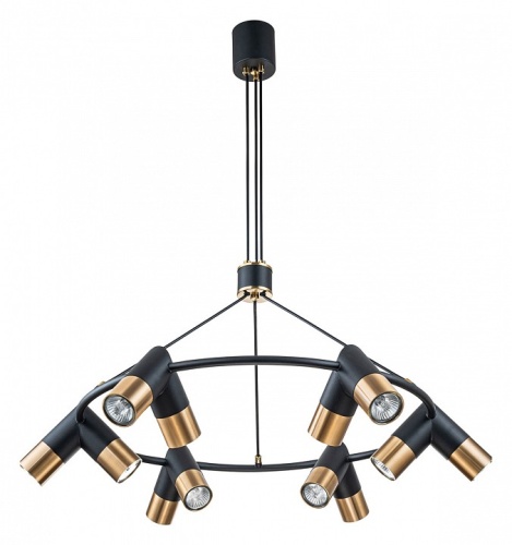 Подвесная люстра Indigo Doppio 11036/12P Black в Нижнем Новгороде фото 2