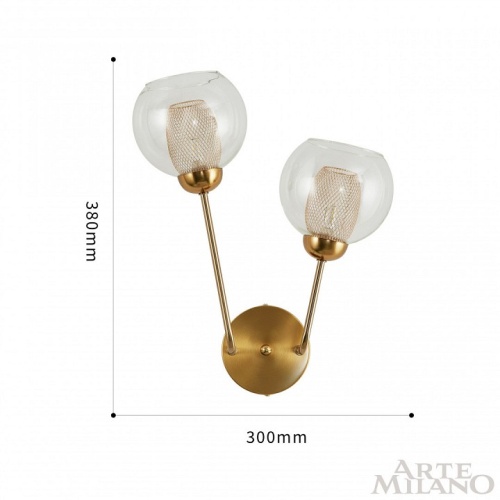 Бра Arte Milano Neapolis-72880 272880/2B GD в Нижнем Новгороде фото 9