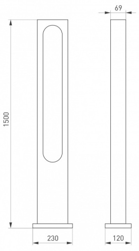 Наземный высокий светильник Arlight Muse 035395 в Нижнем Новгороде фото 2