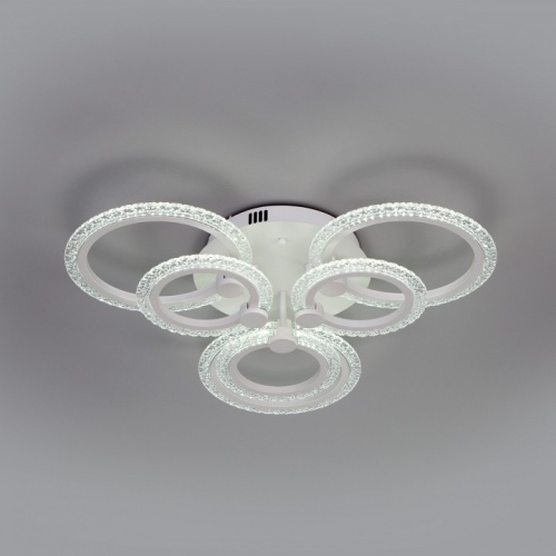 Потолочная люстра Eurosvet Wellen 90226/6 белый в Нижнем Новгороде фото 5