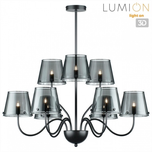 Люстра на штанге Lumion Smoky 6570/9C в Владивостоке фото 2