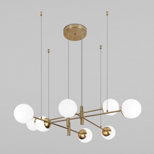 Подвесная люстра Eurosvet Planet 70146/8 латунь в Нижнем Новгороде фото 4