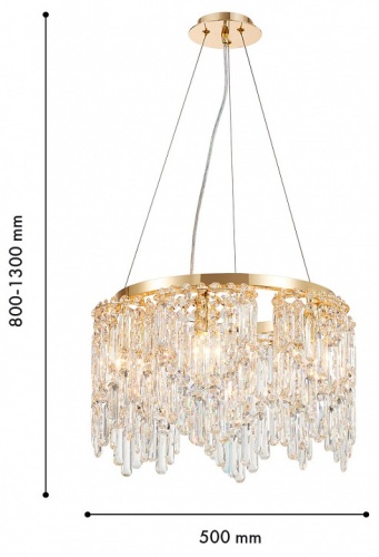 Подвесная люстра Favourite Diadem 4724-6P в Нижнем Новгороде фото 2