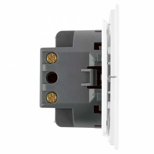 Выключатель двухклавишный с подсветкой без рамки Stekker Мия 50432 в Нижнем Новгороде фото 3