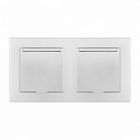 Розетка влагозащищенная с заземлением и со шторкой с крышкой Arte Milano SET06-2 SET06-2-41-1x2 silver в Нижнем Новгороде