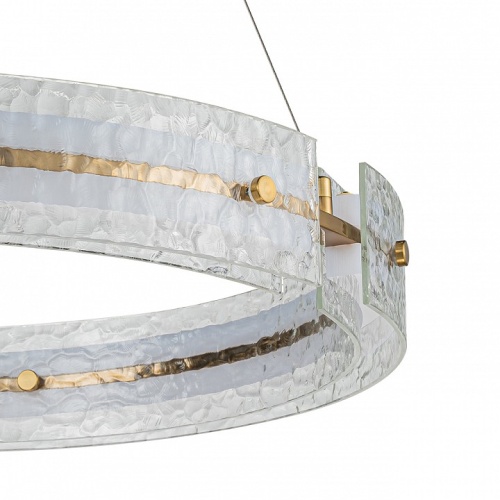 Подвесной светильник Indigo Dualita 14018/1P Brass в Нижнем Новгороде фото 2