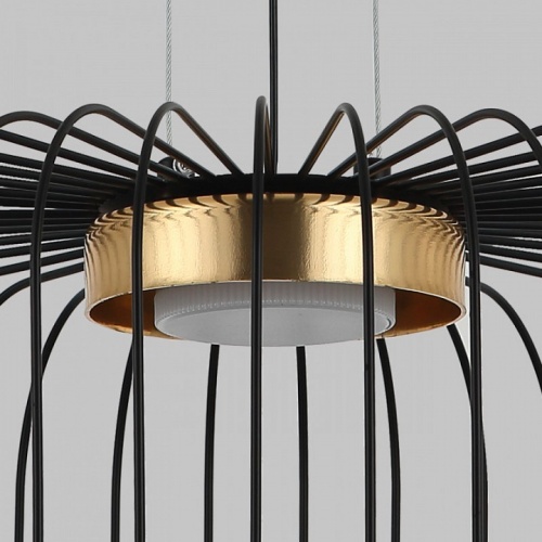 Подвесной светильник Imex MD.2310 MD.23105-1-P-BK+BR в Нижнем Новгороде фото 3