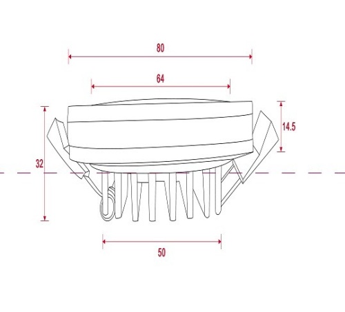 Встраиваемый светильник Maytoni Phanton DL303-L7B в Нижнем Новгороде фото 3