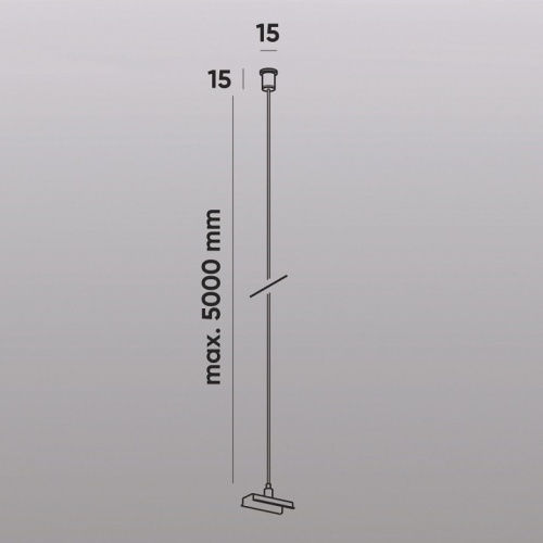 Подвес для трека Denkirs SMART Base TR2127-BK в Нижнем Новгороде фото 2