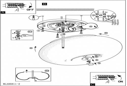 Накладной светильник Eglo ПРОМО Optica 86811 в Ермолино фото 3