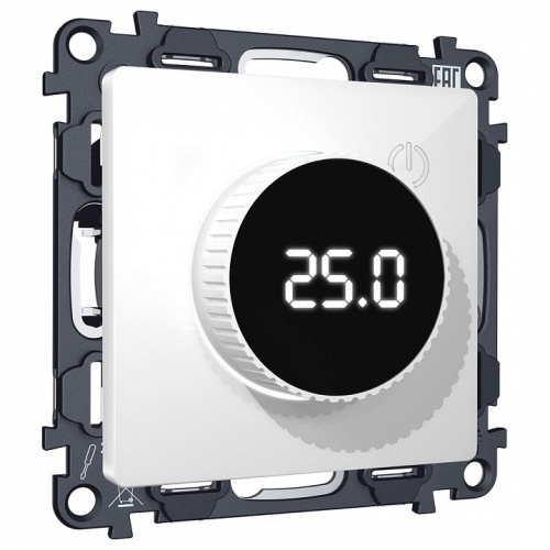 Терморегулятор электромеханический для теплого пола без рамки Ambrella Volt ALFA MA105810 в Нижнем Новгороде