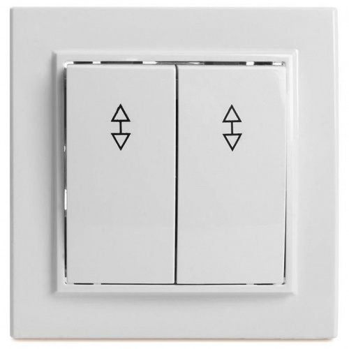 Переключатель двухклавишный Stekker Эрна 39919 в Нижнем Новгороде