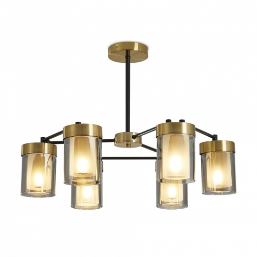 Люстра на штанге Freya Lora FR5432PL-06BBS в Нижнем Новгороде фото 5