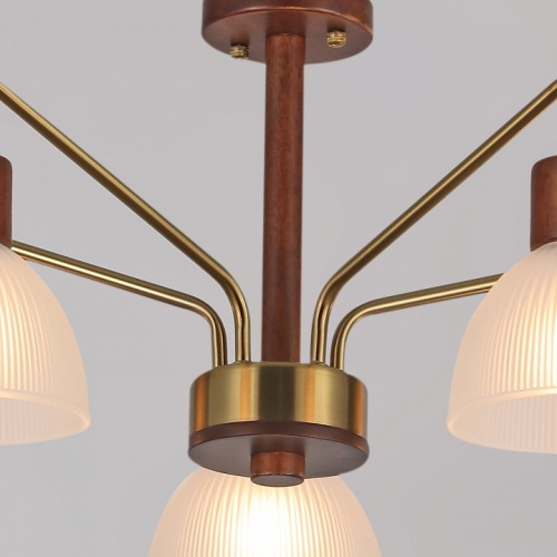 Люстра на штанге ILLUMICO  IL0286-5C-79 BR в Нижнем Новгороде фото 2